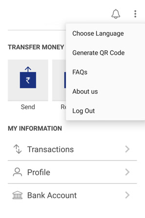 Choose the option to generate the QR code