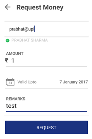 Request Money