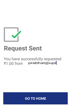 Request Sent
